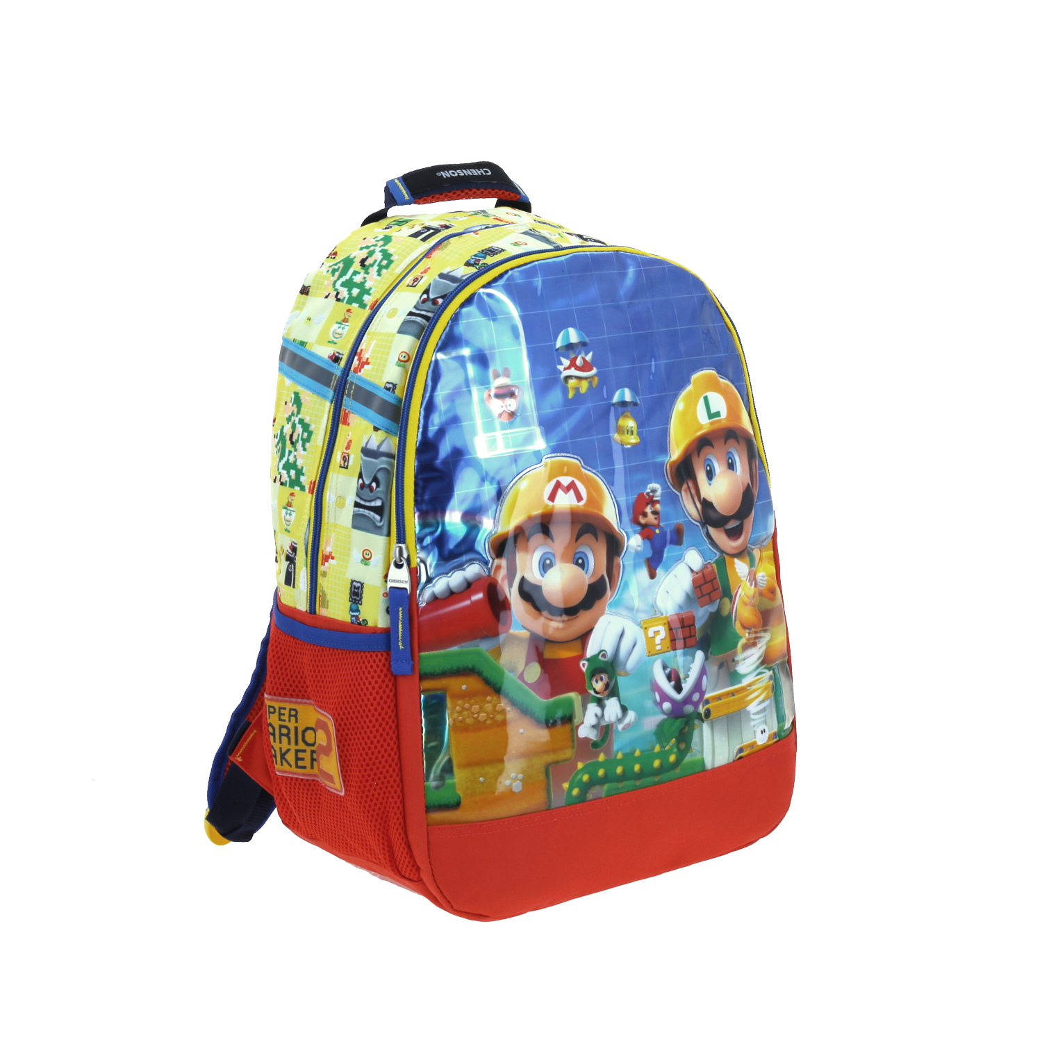 MB64509 L MOCHILA GRANDE MARIO LUIGI MAKER AMARILLA