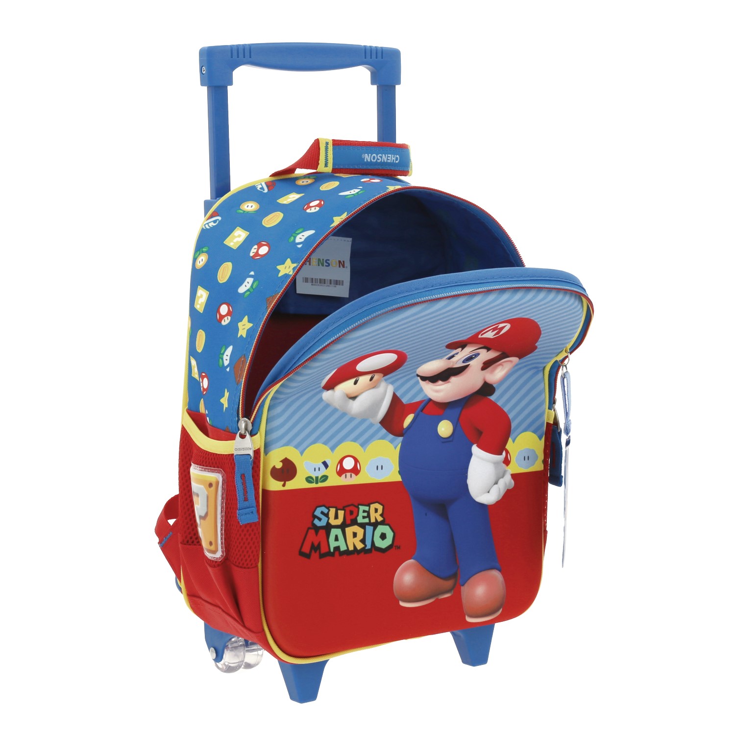 Mb Mochila Chica Con Ruedas Chenson Super Mario Items