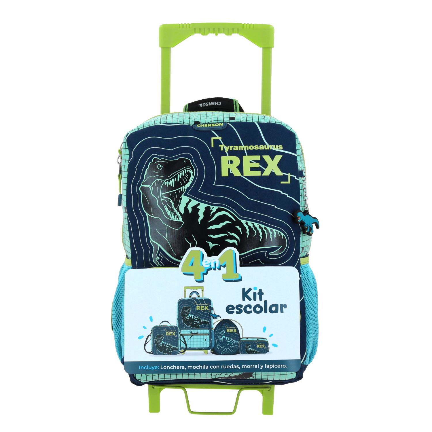 CO66111-9 Kit 4 en 1 de Mochila, lonchera lapicera y morral de