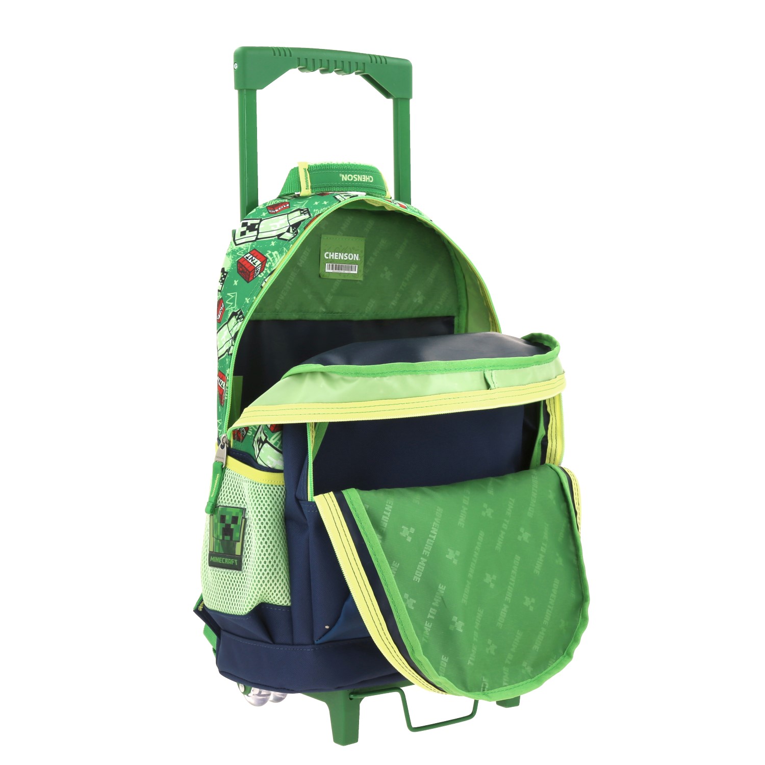 MCy MC65992-9 Mochila grande con ruedas CHENSON Minecraft Grafitti