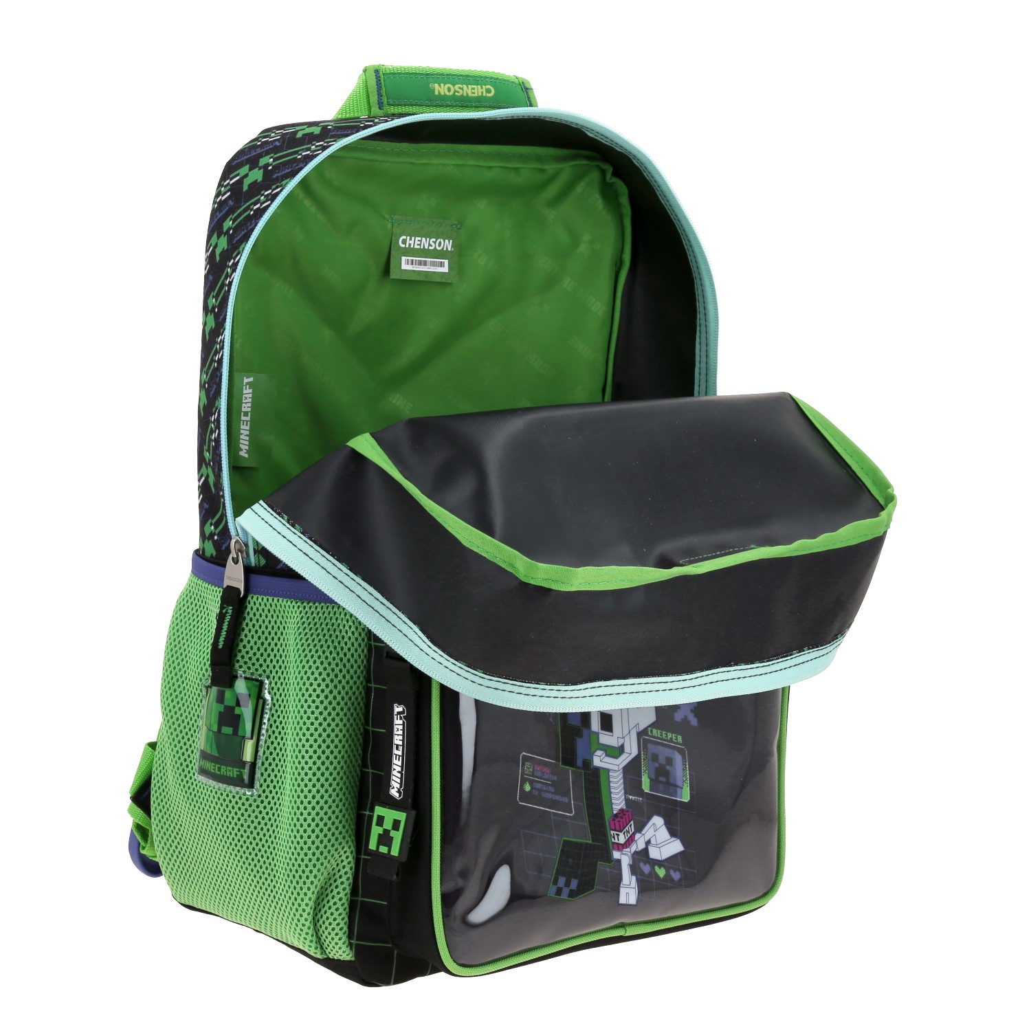 MC660013 Mochila CHENSON Minecraft Creeper XRay